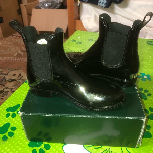 Lauren Ralph lauren tally Bo RAI 6 women's black boots - Picture 10 of 11